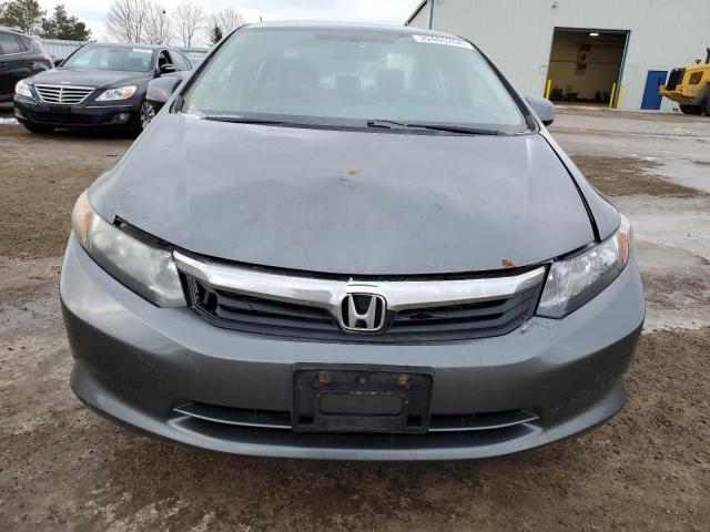 2012 Honda Civic VIN 2HGFB2F41CH113810 Copart auction photo, front end / minor dent/scratches damage thumbnail 5