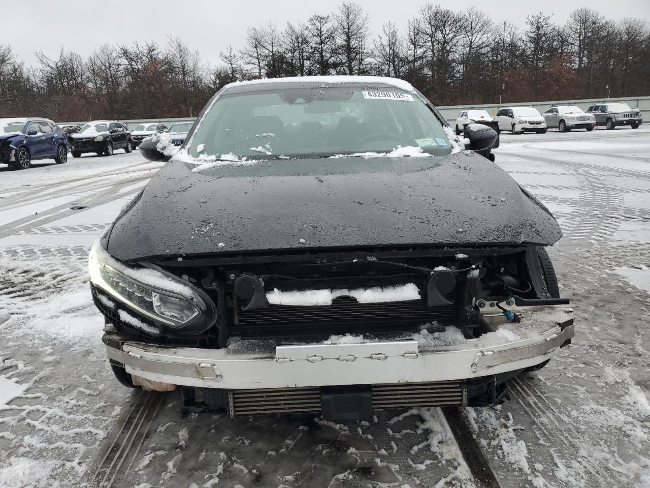 2018 Honda Accord VIN 1HGCV1F1XJA268796 Copart auction photo, front end / rear end damage thumbnail 5
