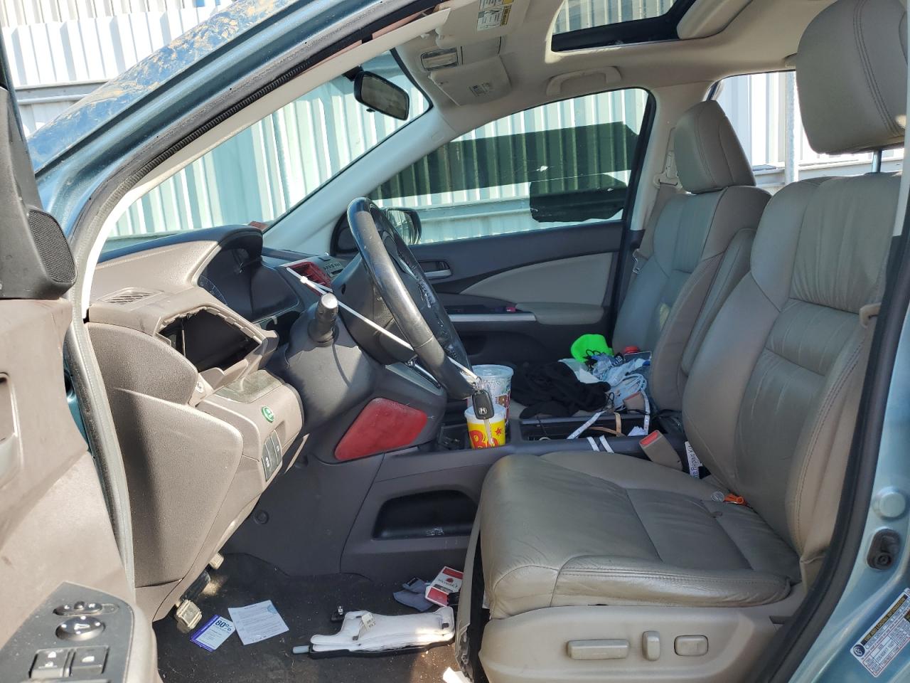 2014 Honda CR-V VIN 2HKRM4H72EH647157 Copart auction photo, biohazard/chemical damage thumbnail 7