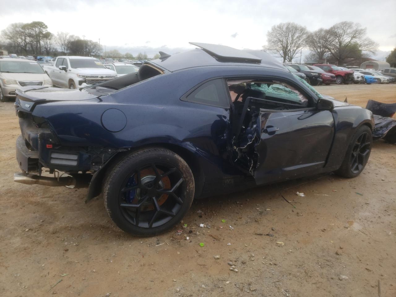 2010 Chevrolet Camaro VIN 2G1FK1EJ0A9147110 Copart auction photo, all over damage thumbnail 3