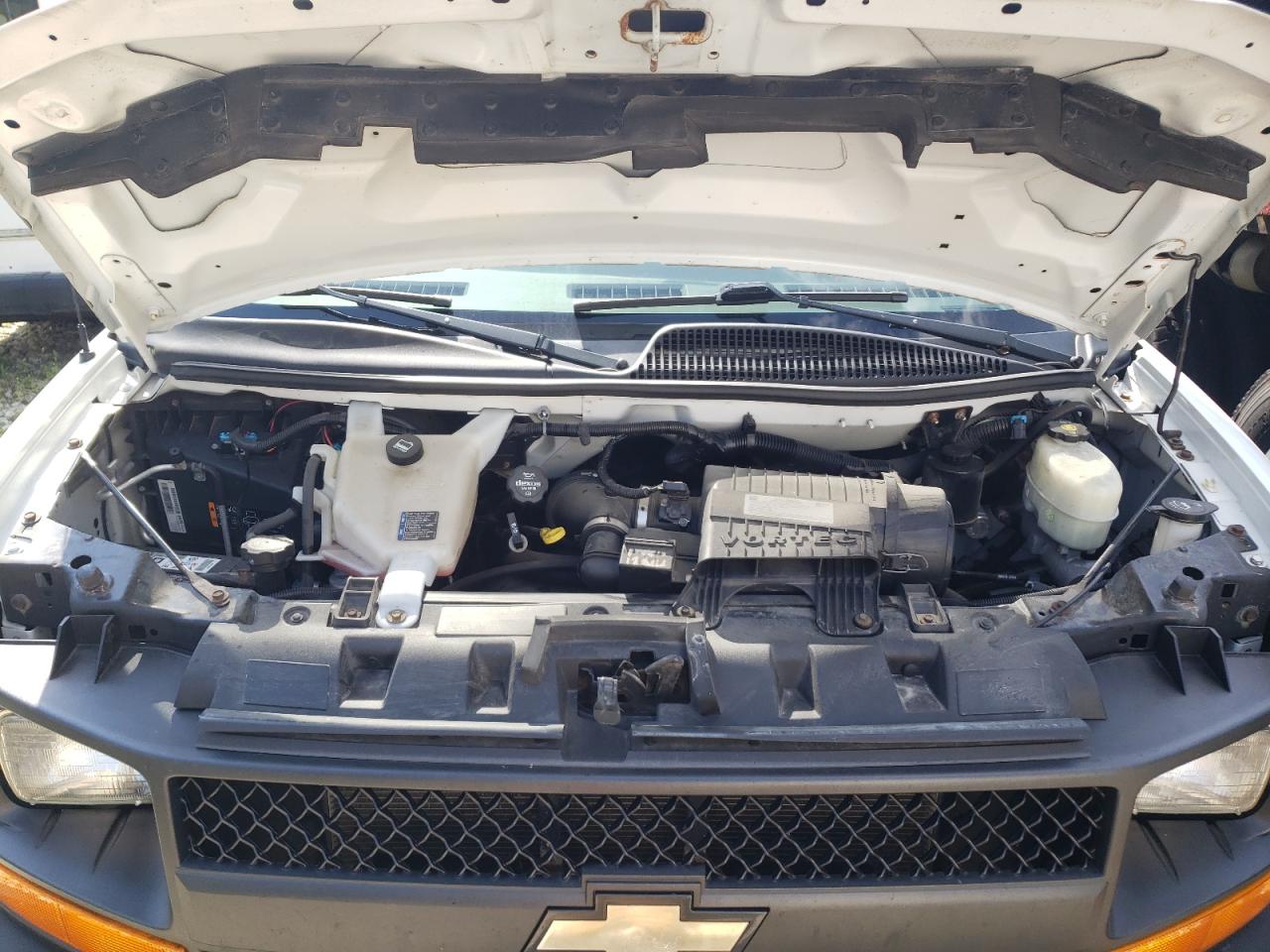 2016 Chevrolet Express VIN 1GB6GUCGXG1324183 Copart auction photo, side / undercarriage damage thumbnail 12