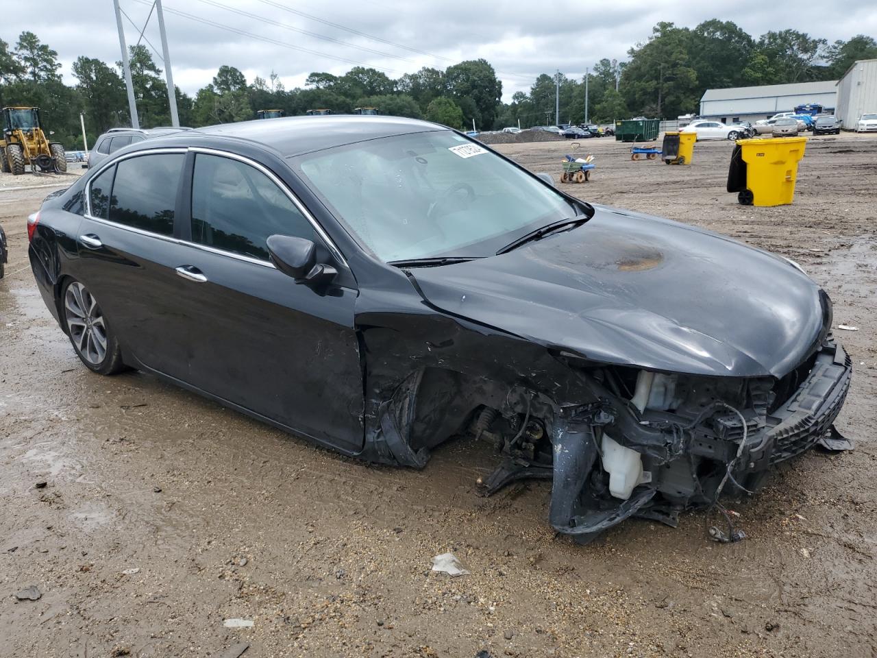 2015 Honda Accord VIN 1HGCR2F53FA129212 Copart auction photo, front end damage thumbnail 4