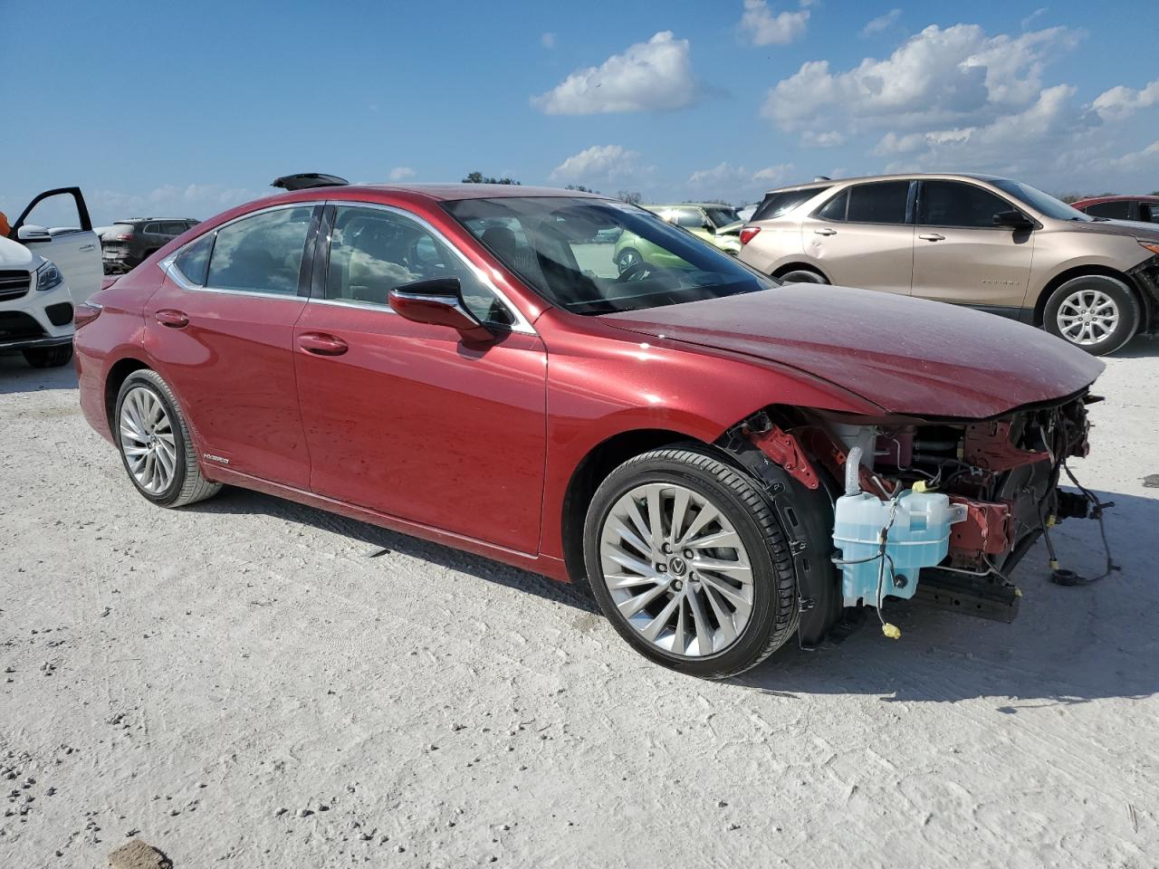 2021 Lexus ES VIN 58AFA1C1XMU007672 Copart auction photo, front end damage thumbnail 4