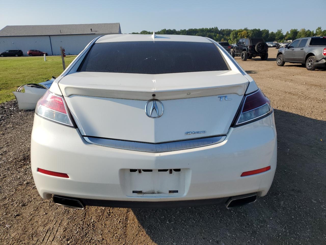 2014 Acura TL VIN 19UUA9F50EA001111 Copart auction photo, side / front end damage thumbnail 6
