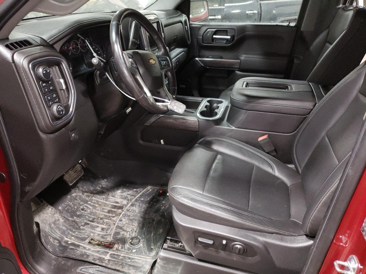 2019 Chevrolet Silverado VIN 1GCUYGED3KZ193340 Copart auction photo, front end damage thumbnail 7