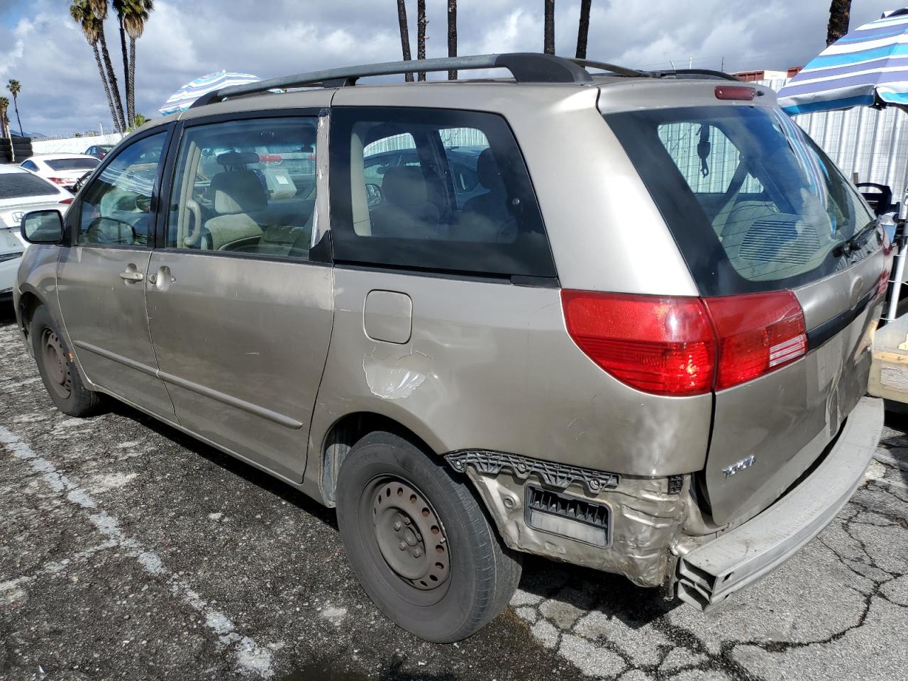 2005 Toyota Sienna VIN 5TDZA23C15S331874 Copart auction photo, rear end / minor dent/scratches damage thumbnail 2
