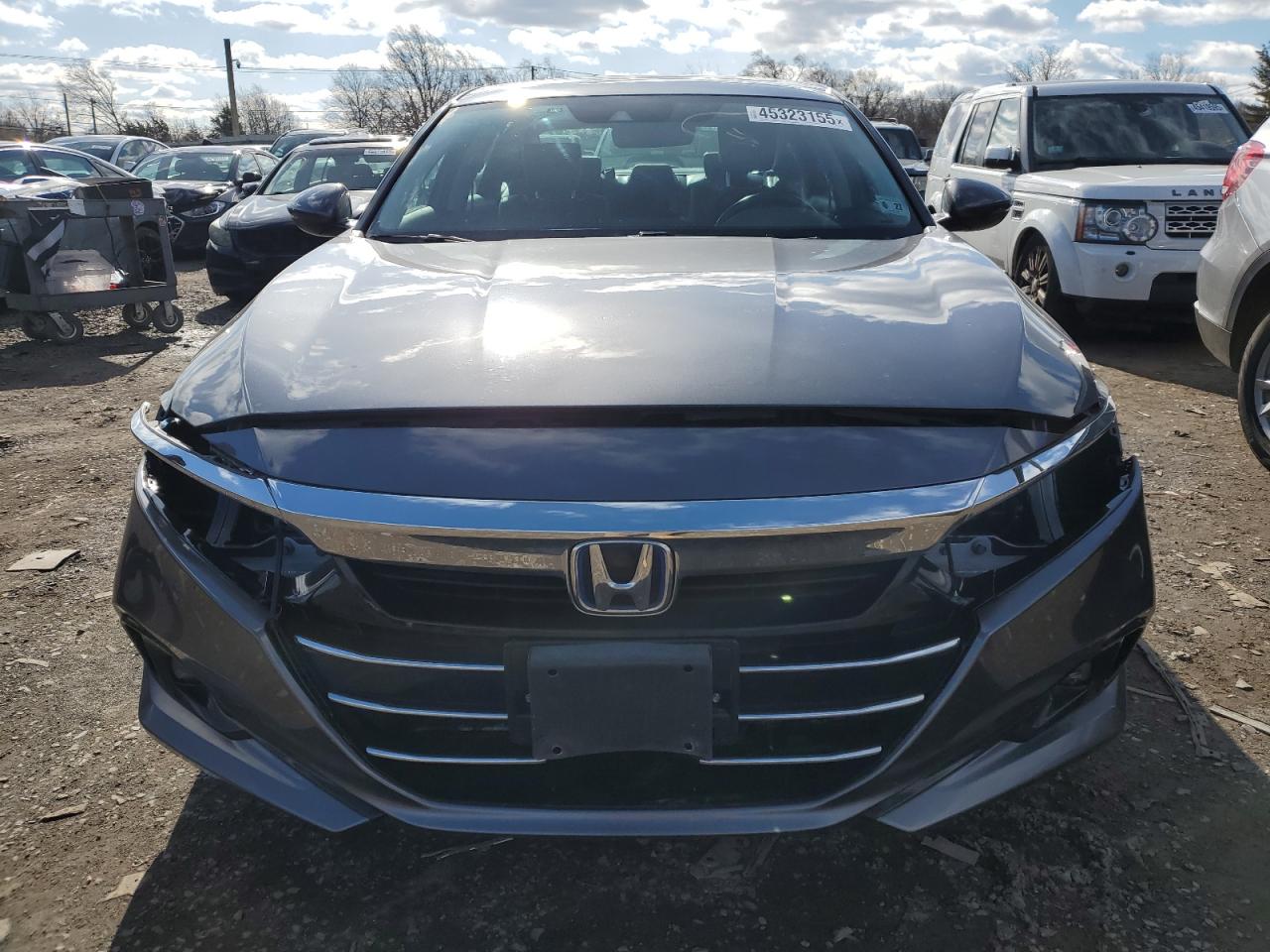 2022 Honda Accord VIN 1HGCV3F56NA025331 Copart auction photo, rear end / side damage thumbnail 5