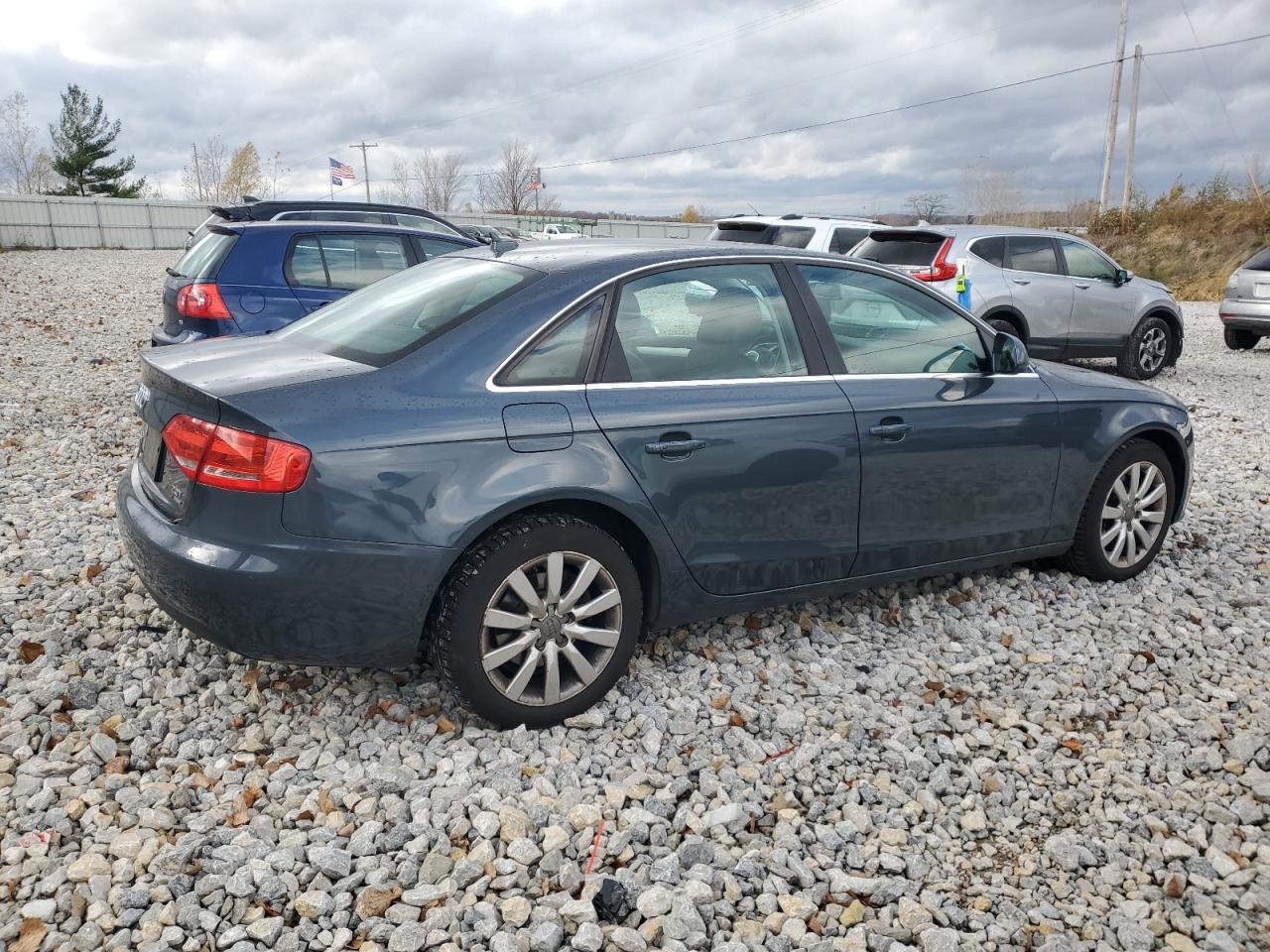 2009 Audi A4 VIN WAULF78K99A128574 Copart auction photo, side damage thumbnail 3