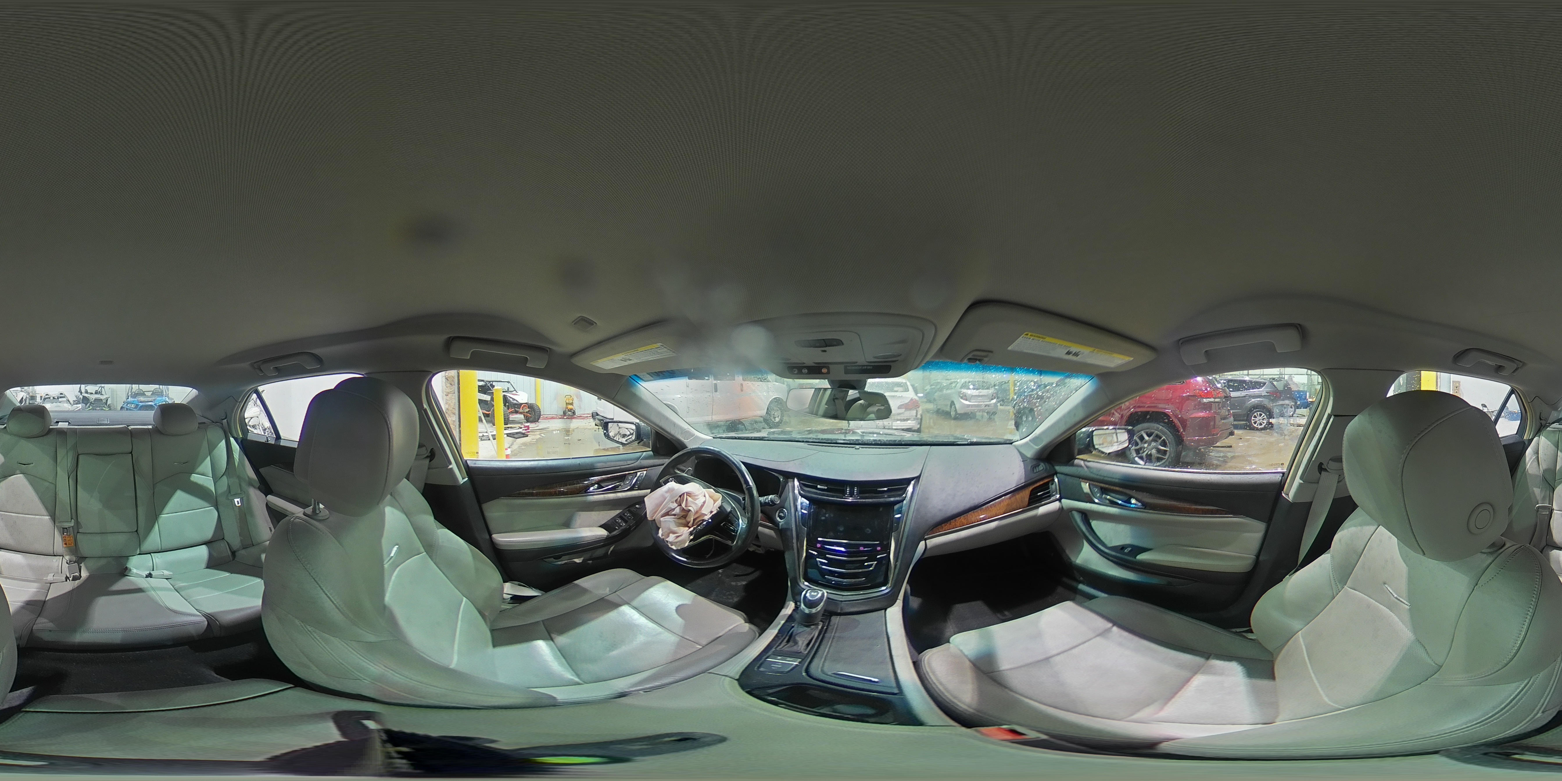 2014 Cadillac CTS VIN 1G6AP5SXXE0197759 Copart auction photo, front end damage thumbnail 14