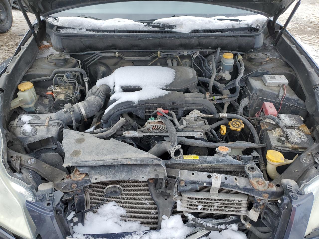 2010 Subaru Outback VIN 4S4BRGKC3A3364844 Copart auction photo, front end / side damage thumbnail 12
