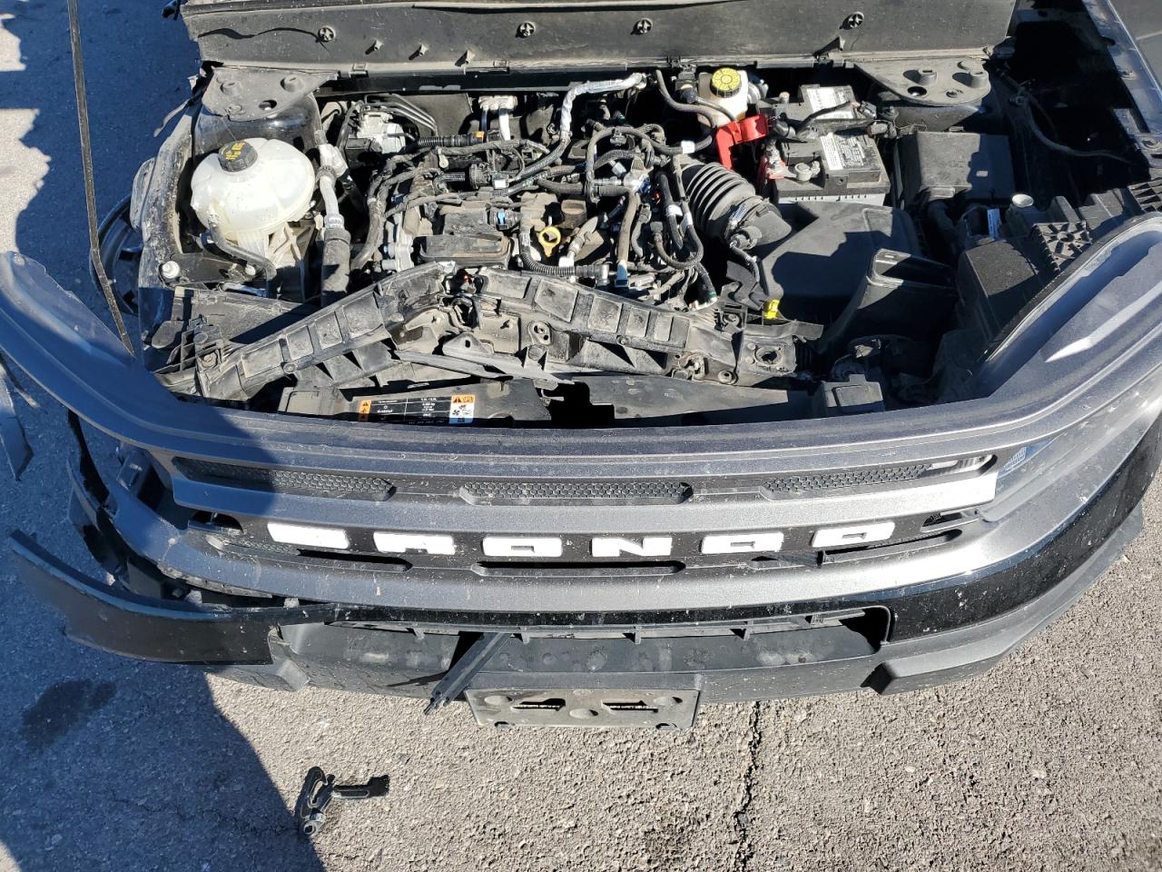 2021 Ford Bronco VIN 3FMCR9B69MRA69232 Copart auction photo, side / undercarriage damage thumbnail 14