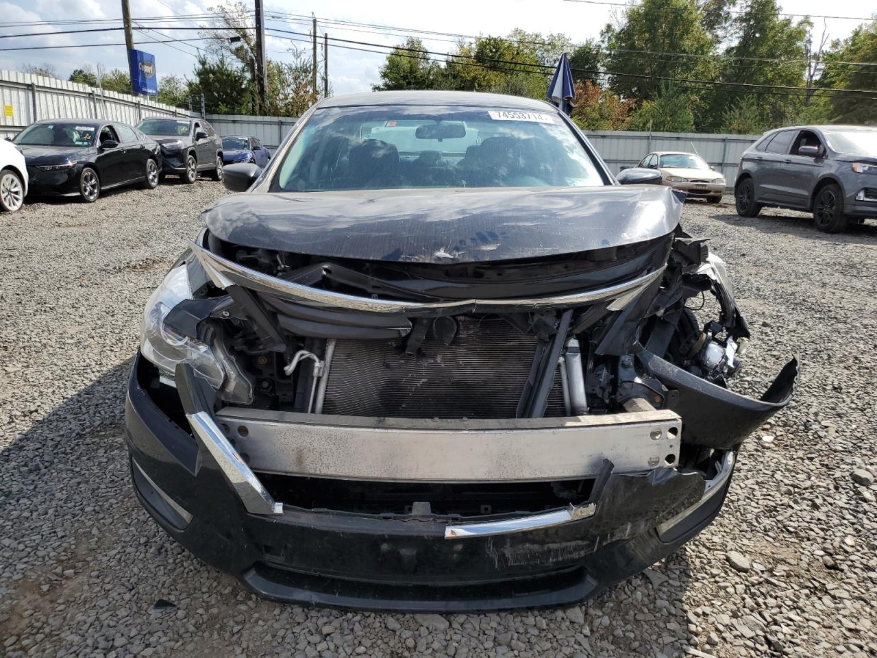 2015 Nissan Altima VIN 1N4AL3APXFC491716 Copart auction photo, front end / side damage thumbnail 5