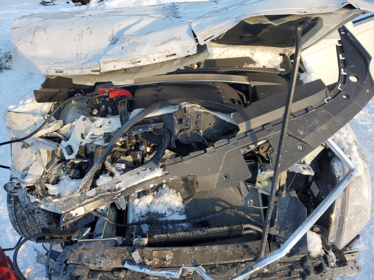 2011 Cadillac CTS VIN 1G6DS1ED6B0143442 Copart auction photo, front end damage thumbnail 11