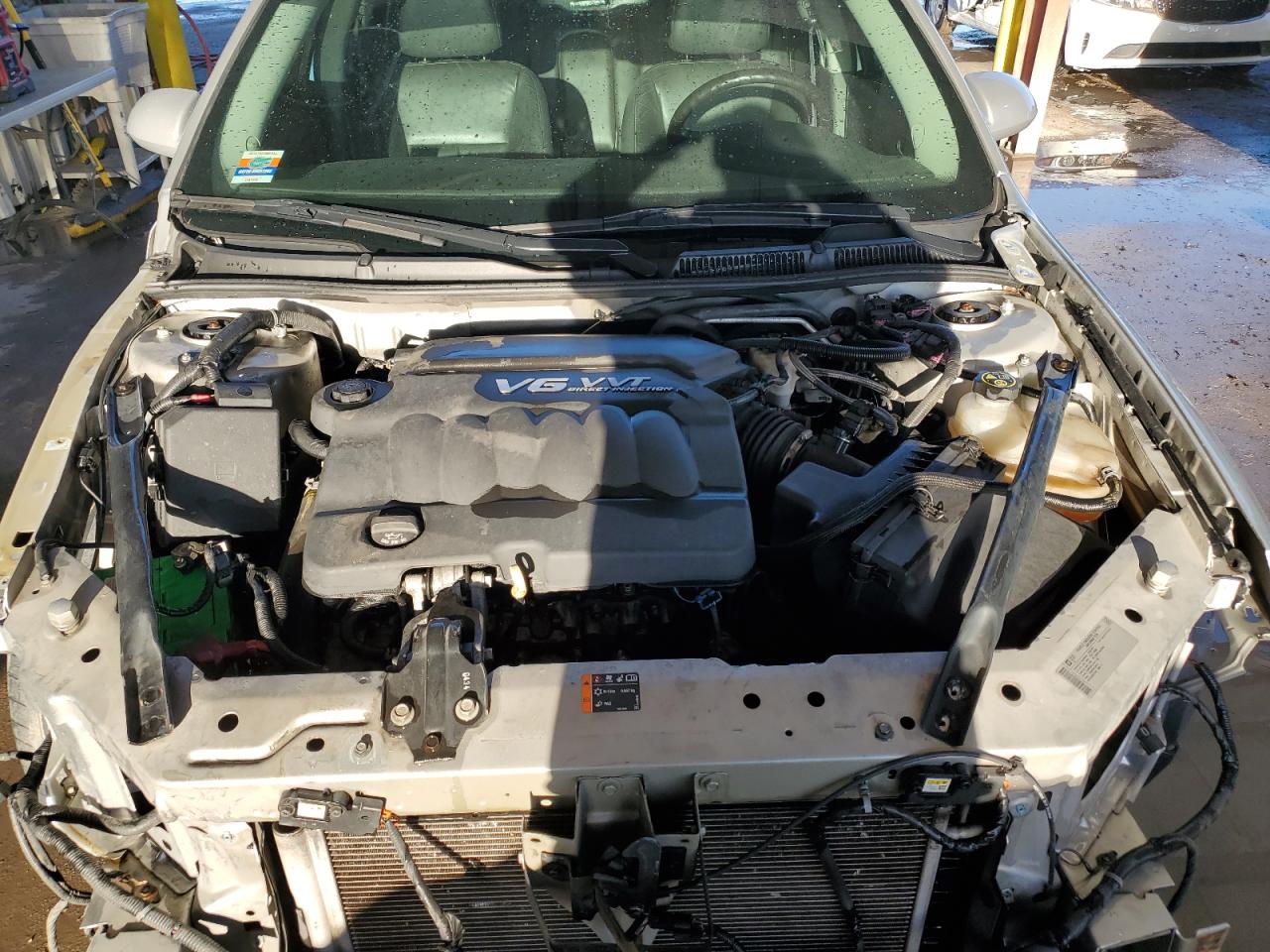 2014 Chevrolet Impala VIN 2G1WC5E32E1166462 Copart auction photo, front end / side damage thumbnail 11