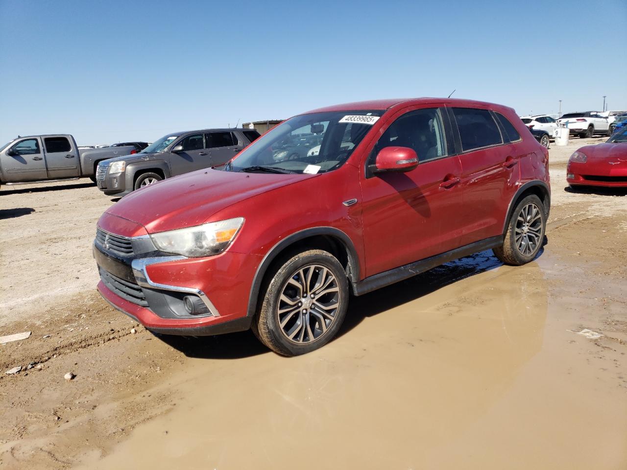 2016 Mitsubishi Outlander VIN JA4AP3AUXGZ027533