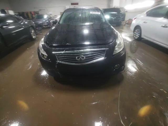 2012 Infiniti G VIN JN1CV6ARXCM674011 Copart auction photo, front end / side damage thumbnail 13