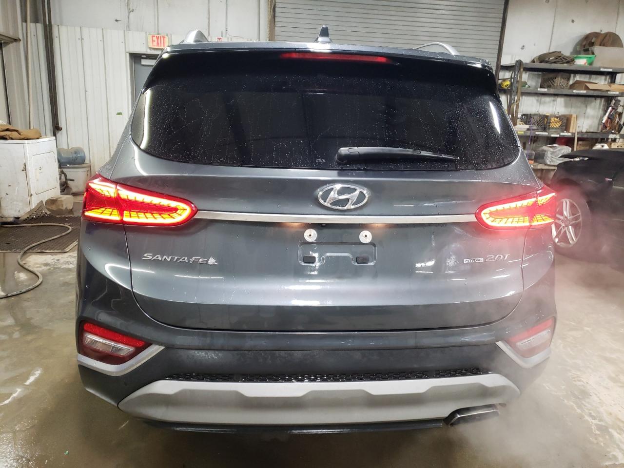 2020 Hyundai Santa Fe VIN 5NMS3CAA0LH152308 Copart auction photo, front end damage thumbnail 6