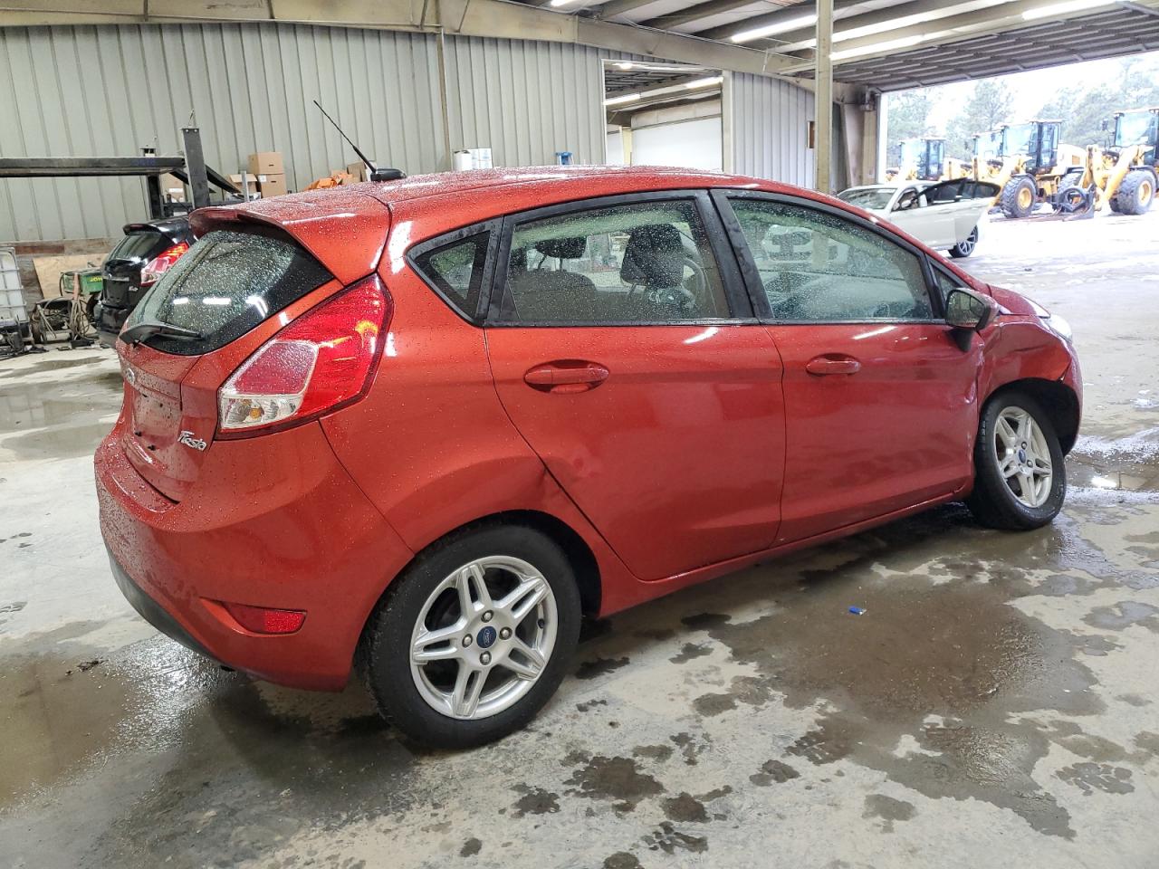 2019 Ford Fiesta VIN 3FADP4EJ2KM119549 Copart auction photo, front end / side damage thumbnail 3