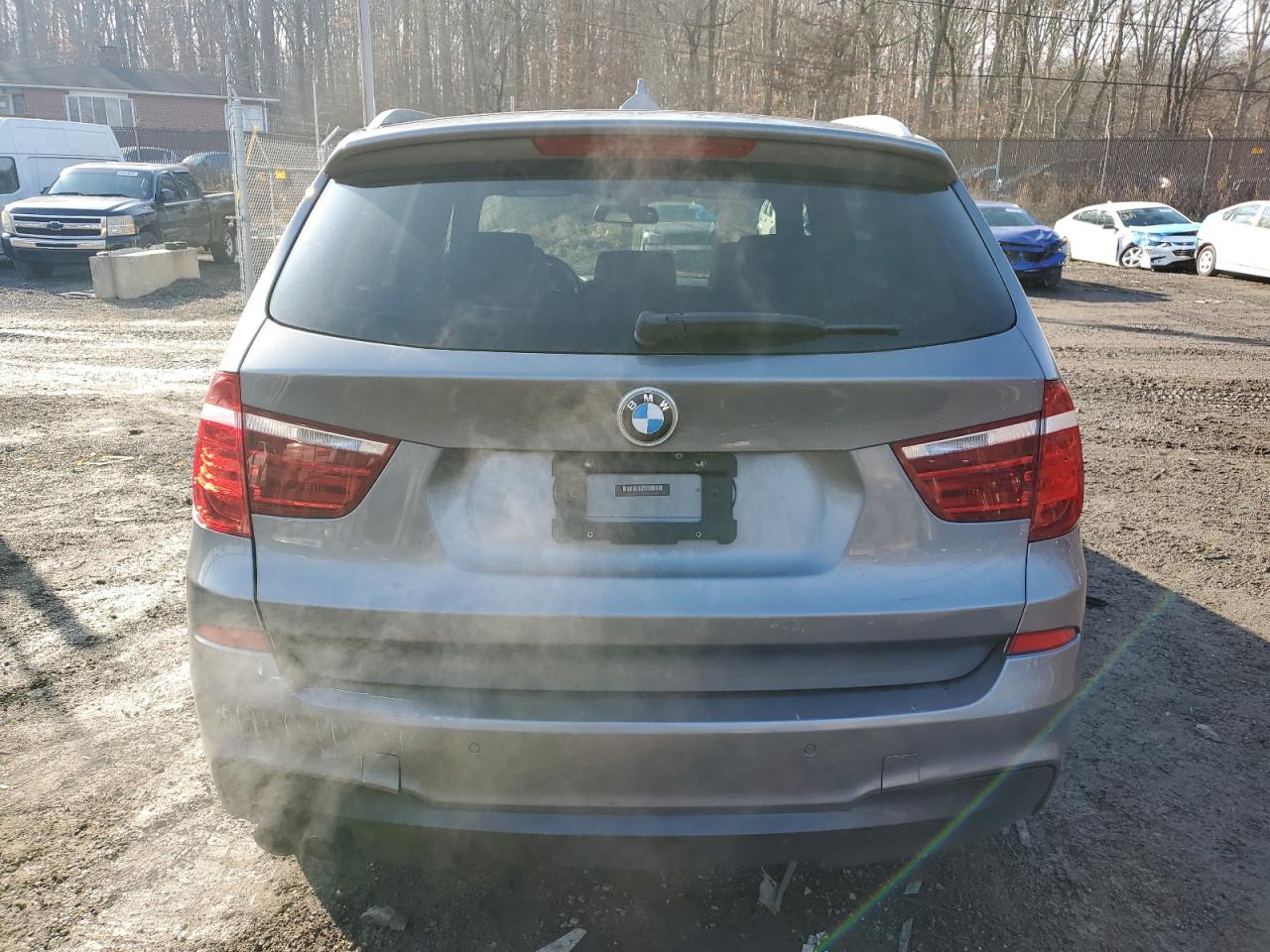 2016 BMW X3 VIN 5UXWX7C52G0K36714 Copart auction photo, all over / stripped damage thumbnail 6