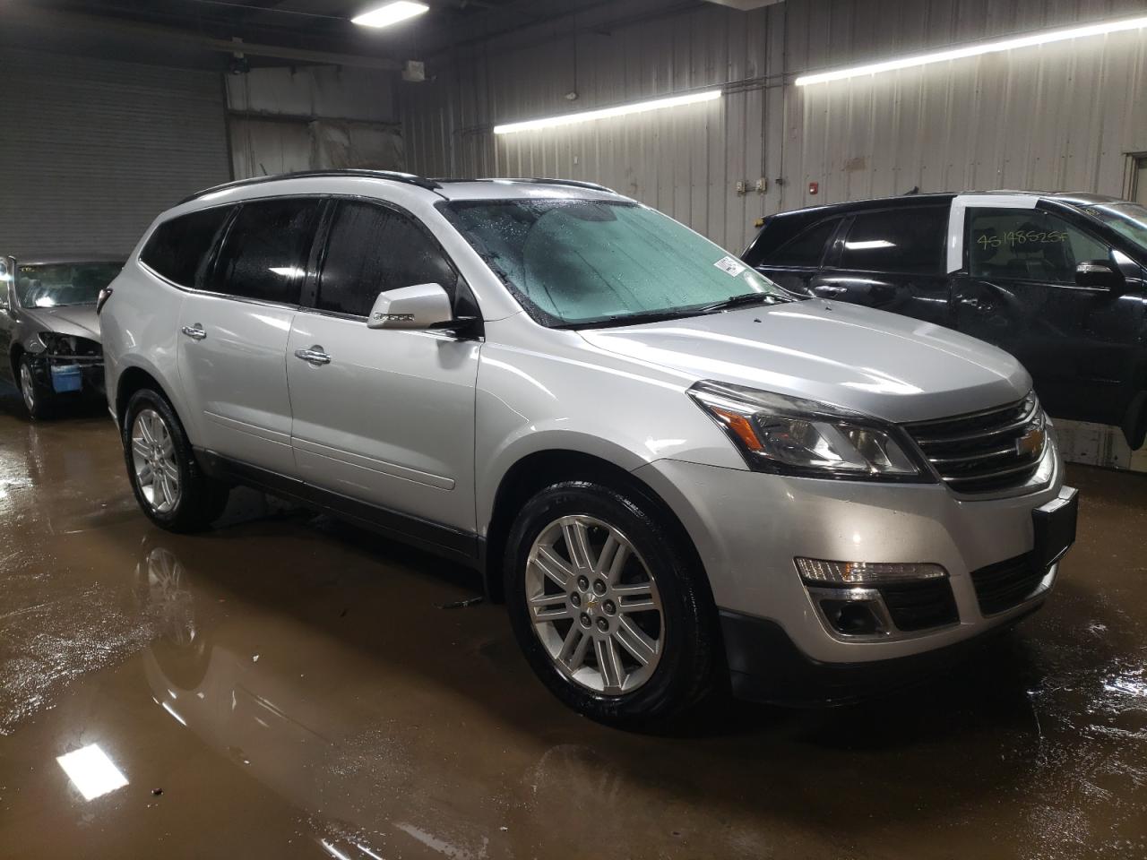 2015 Chevrolet Traverse VIN 1GNKRGKD4FJ334971 Copart auction photo, side damage thumbnail 4