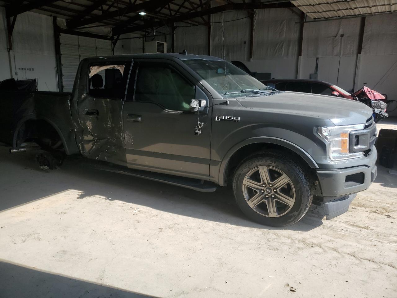2020 Ford F-150 VIN 1FTEW1C51LFA79701 Copart auction photo, all over damage thumbnail 4