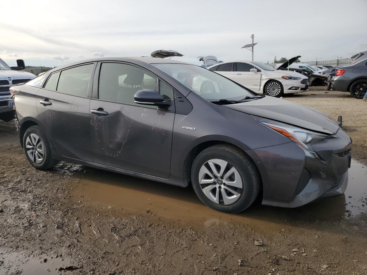 2017 Toyota Prius VIN JTDKBRFU0H3564551 Copart auction photo, rear end / side damage thumbnail 4