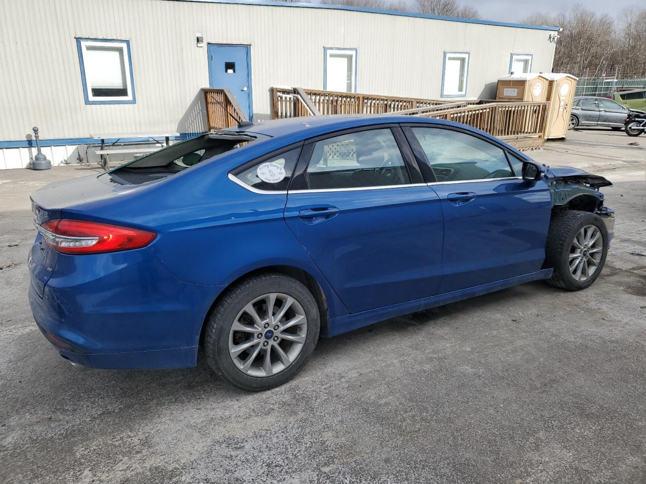 2017 Ford Fusion VIN 3FA6P0H79HR197954 Copart auction photo, all over / front end damage thumbnail 3