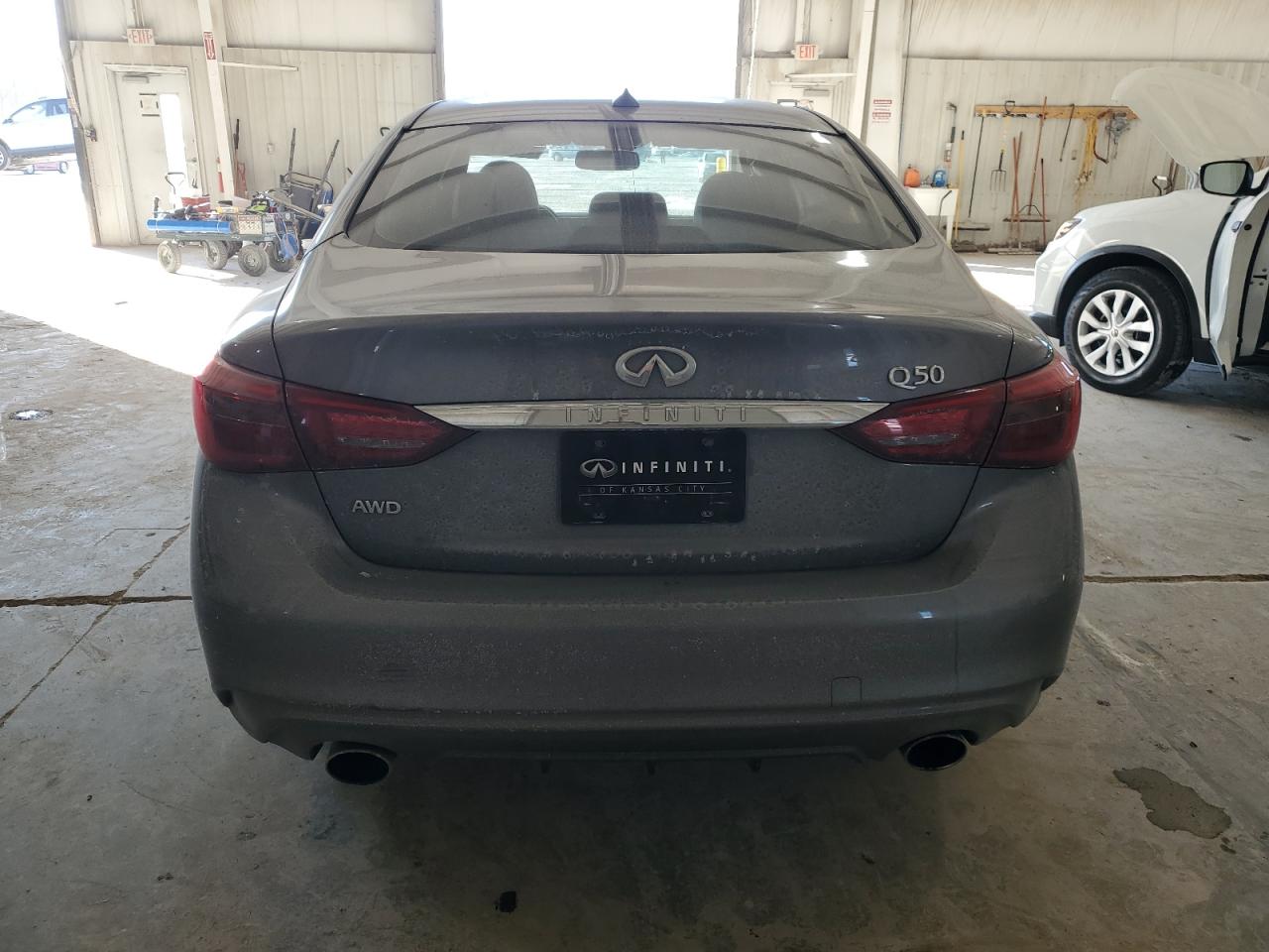 2019 Infiniti Q50 VIN JN1EV7AR6KM593262 Copart auction photo, all over / minor dent/scratches damage thumbnail 6