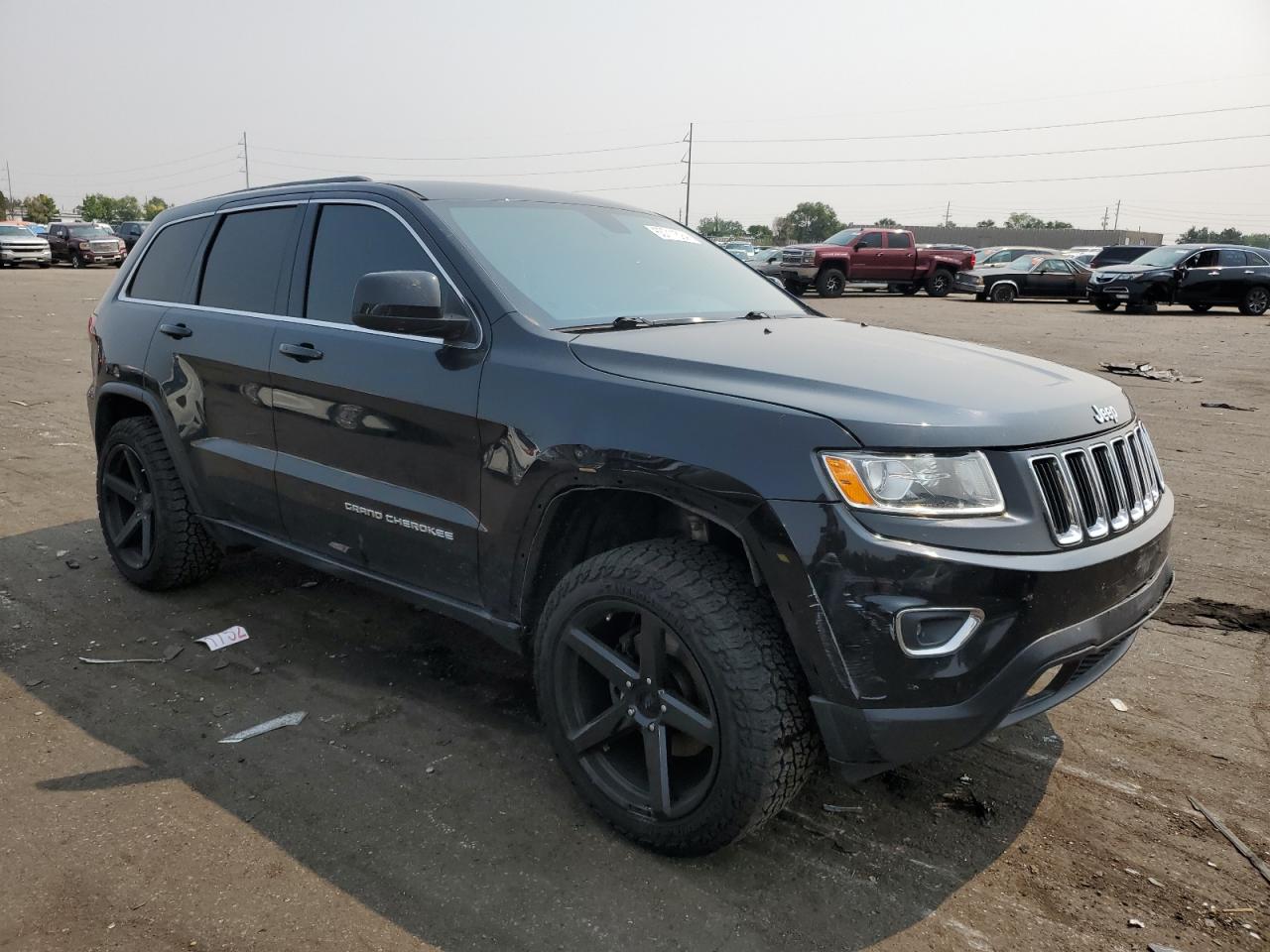 2016 Jeep Grand Cherokee VIN 1C4RJFAG6GC343200 Copart auction photo, side damage thumbnail 4