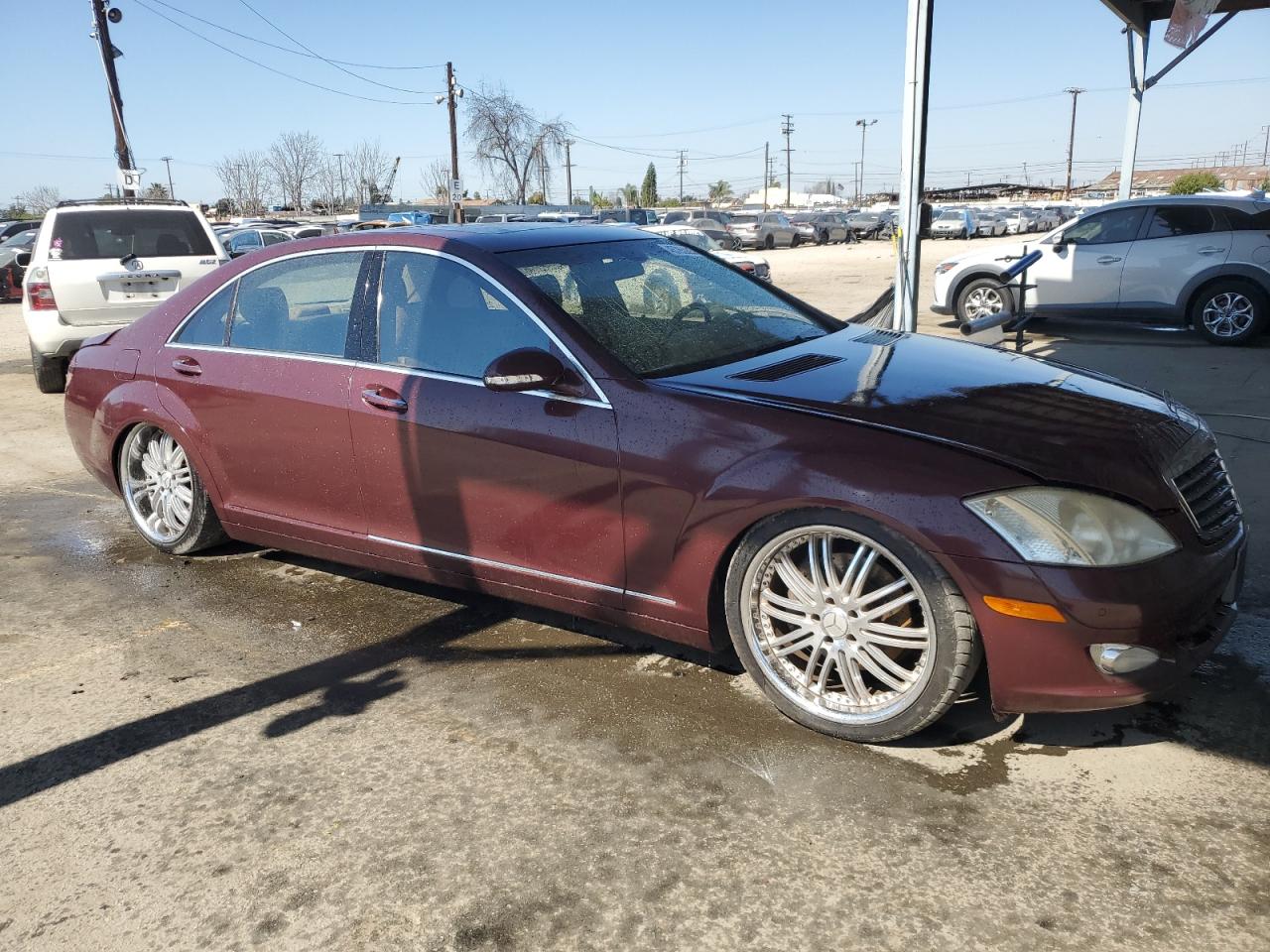 2007 Mercedes-Benz S-klasse VIN WDDNG71X37A082533 Copart auction photo, rear end / front end damage thumbnail 4