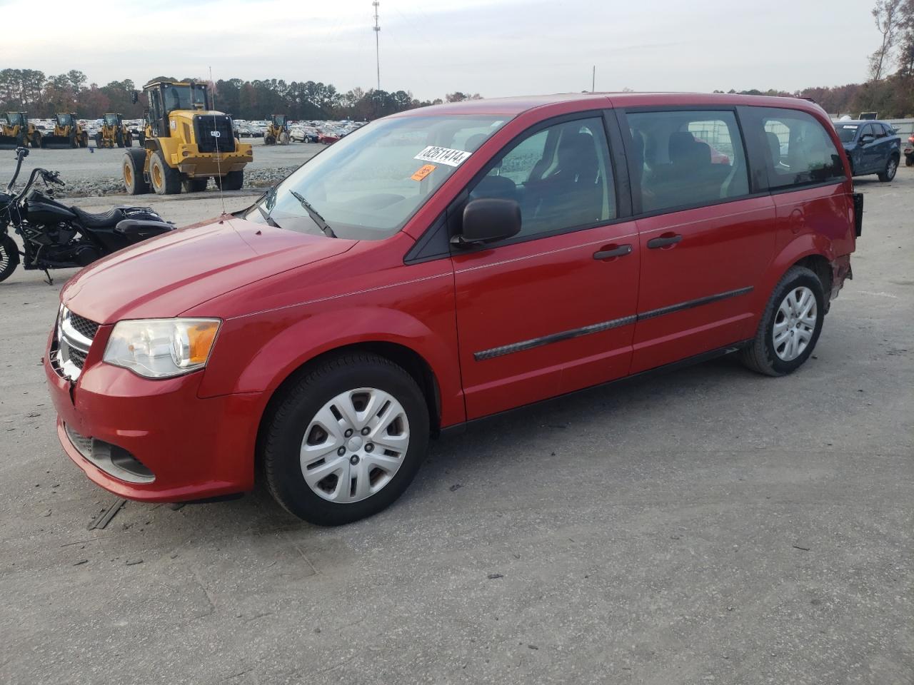 2015 Dodge Caravan VIN 2C4RDGBGXFR576661