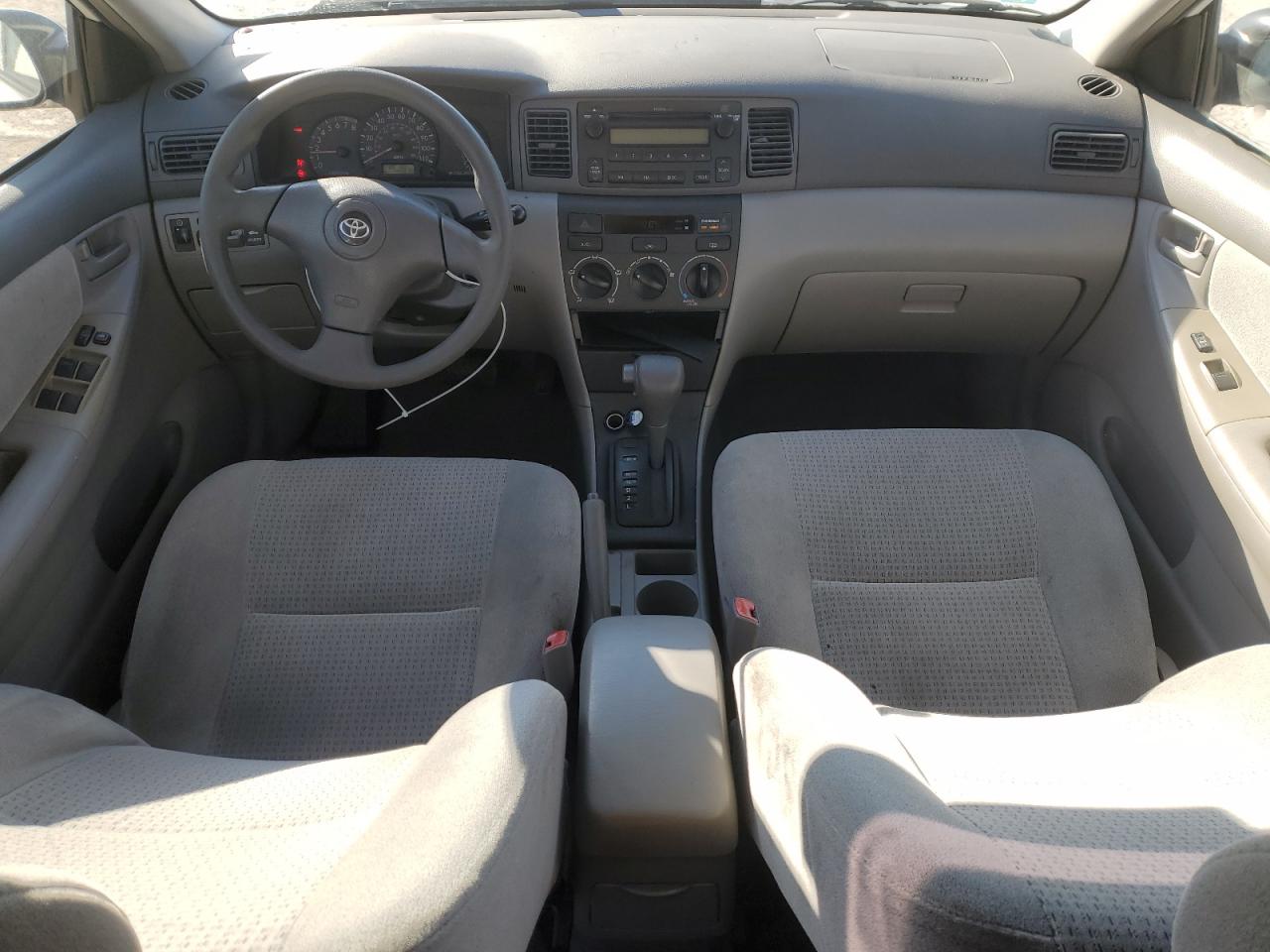 2006 Toyota Corolla VIN JTDBR32E360082162 Copart auction photo, rear end / hail damage thumbnail 8
