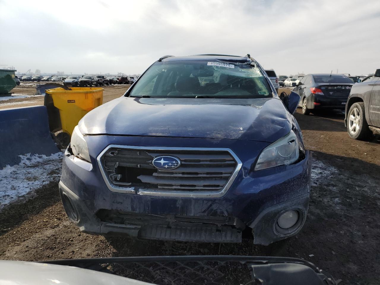 2017 Subaru Outback VIN 4S4BSATC0H3399660 Copart auction photo, rollover damage thumbnail 5