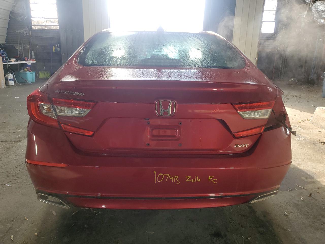 2018 Honda Accord VIN 1HGCV2F51JA018579 Copart auction photo, front end / all over damage thumbnail 6