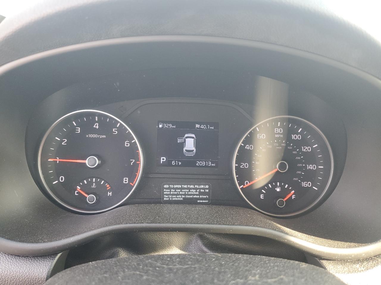 2020 KIA Sportage VIN KNDPNCAC0L7786405 Copart auction photo, rear end / minor dent/scratches damage thumbnail 9