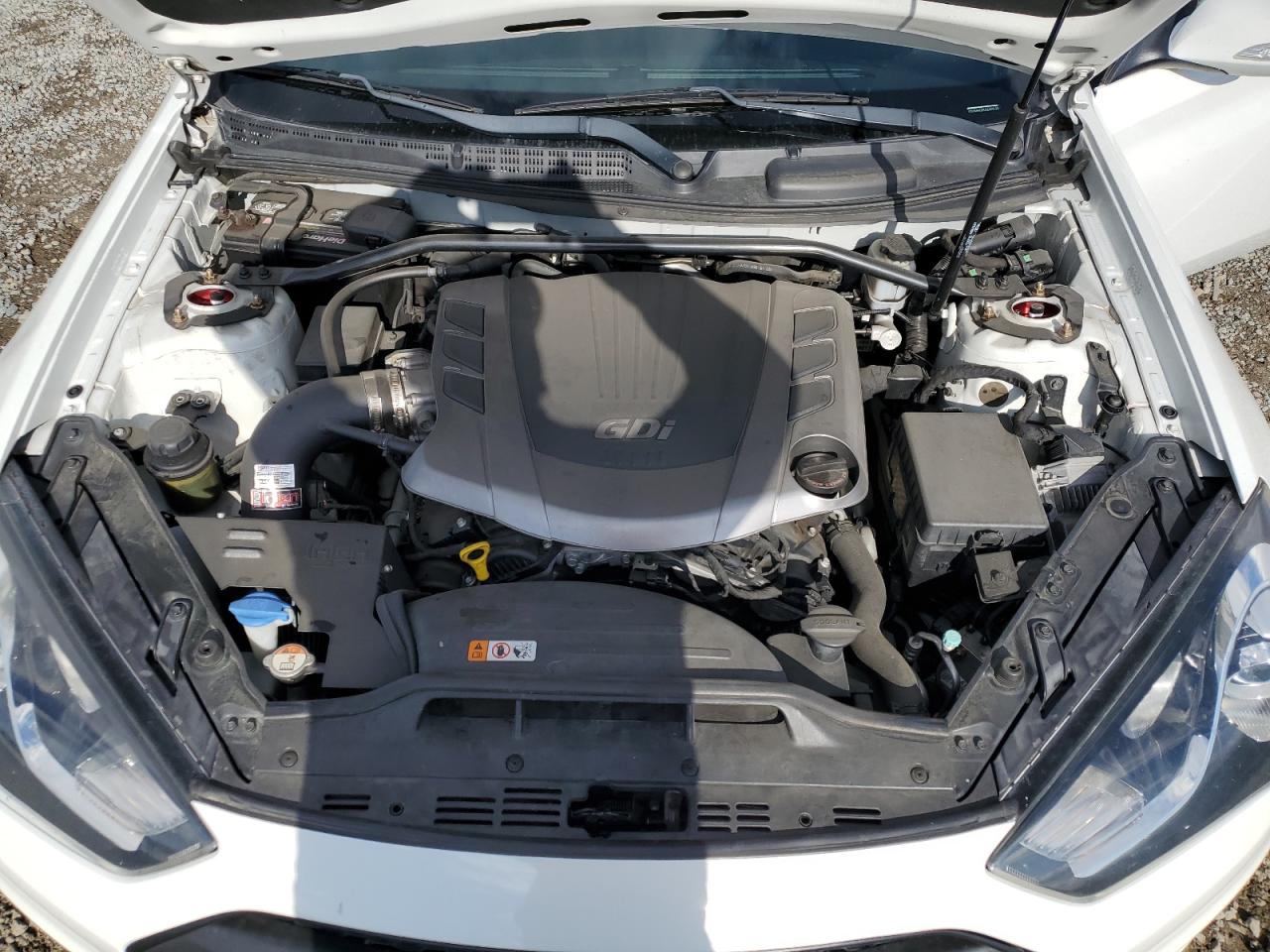 2013 Hyundai Genesis VIN KMHHU6KJ6DU091950 Copart auction photo, all over damage thumbnail 12