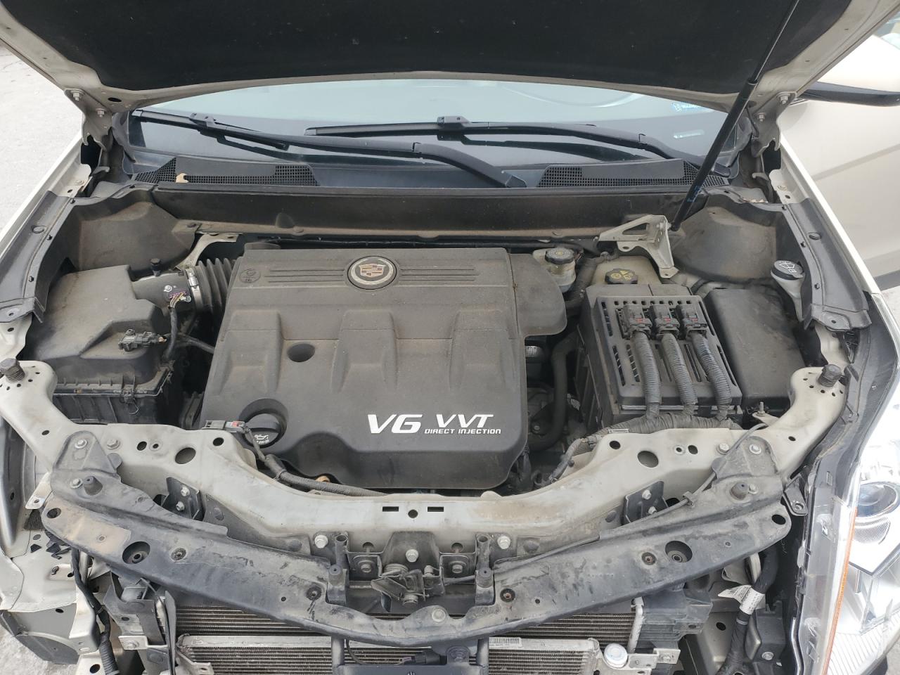 2011 Cadillac SRX VIN 3GYFNAEY4BS679339 Copart auction photo, front end damage thumbnail 12