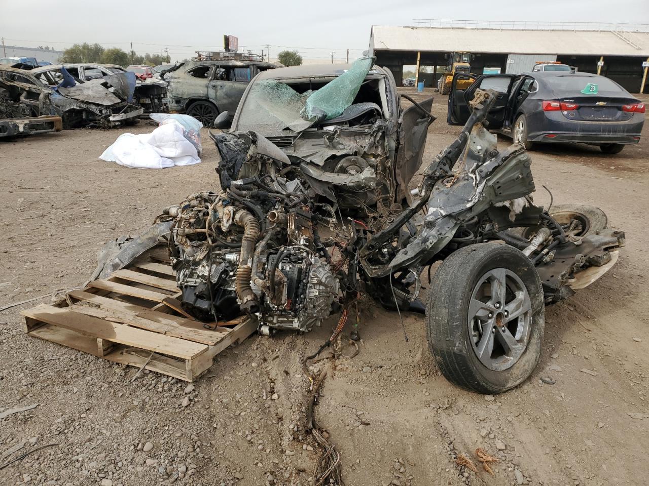 2023 KIA K5 VIN 5XXG14J28PG210163 Copart auction photo, all over damage thumbnail 5