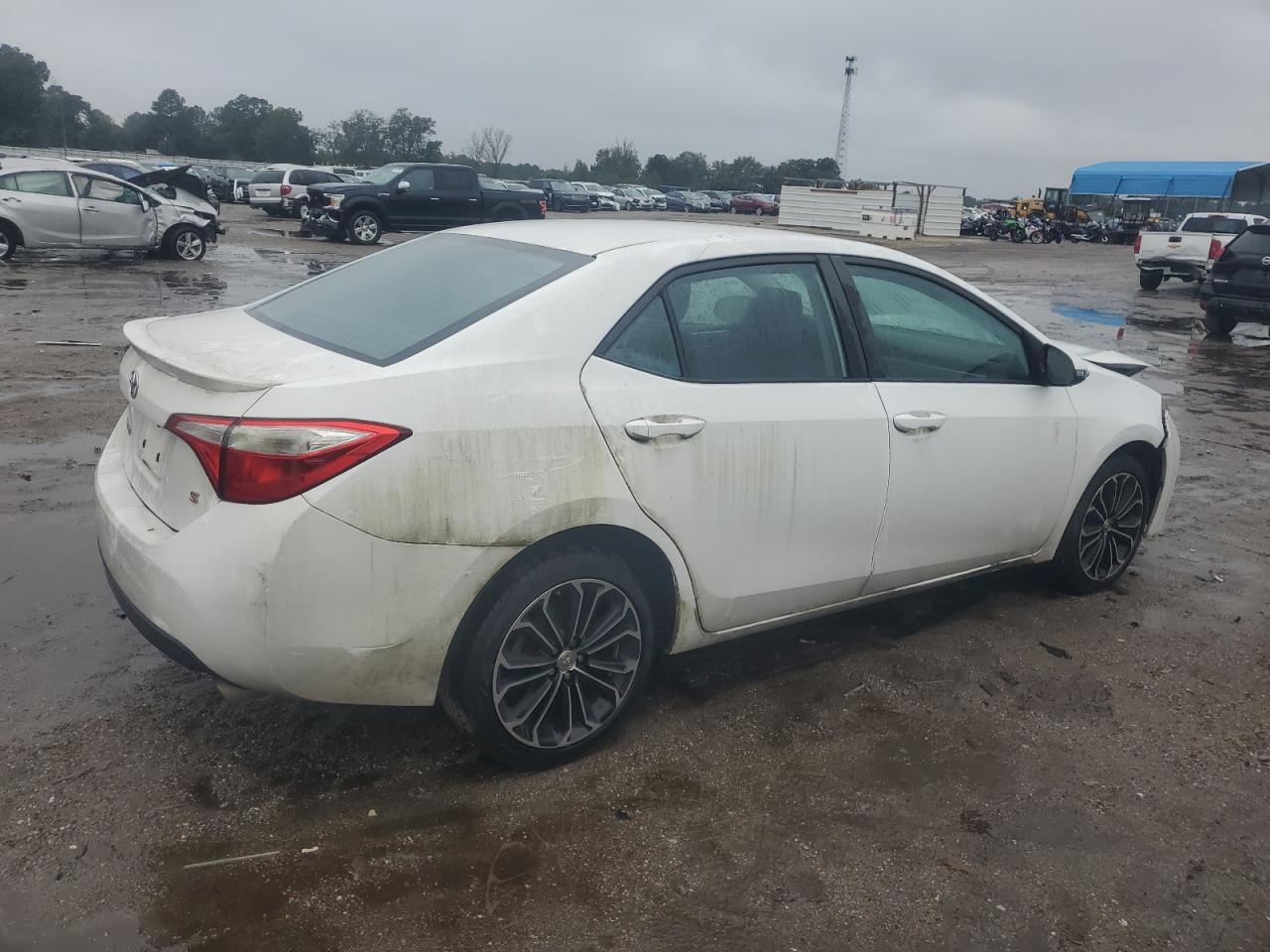 2014 Toyota Corolla VIN 2T1BURHE6EC209337 Copart auction photo, mechanical / front end damage thumbnail 3