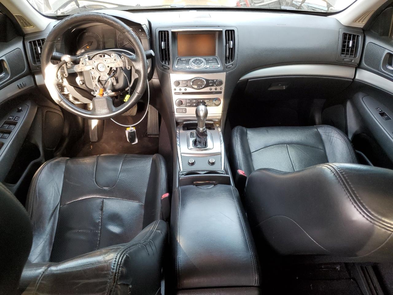 2012 Infiniti G VIN JN1CV6AP0CM930588 Copart auction photo, front end / rear end damage thumbnail 8