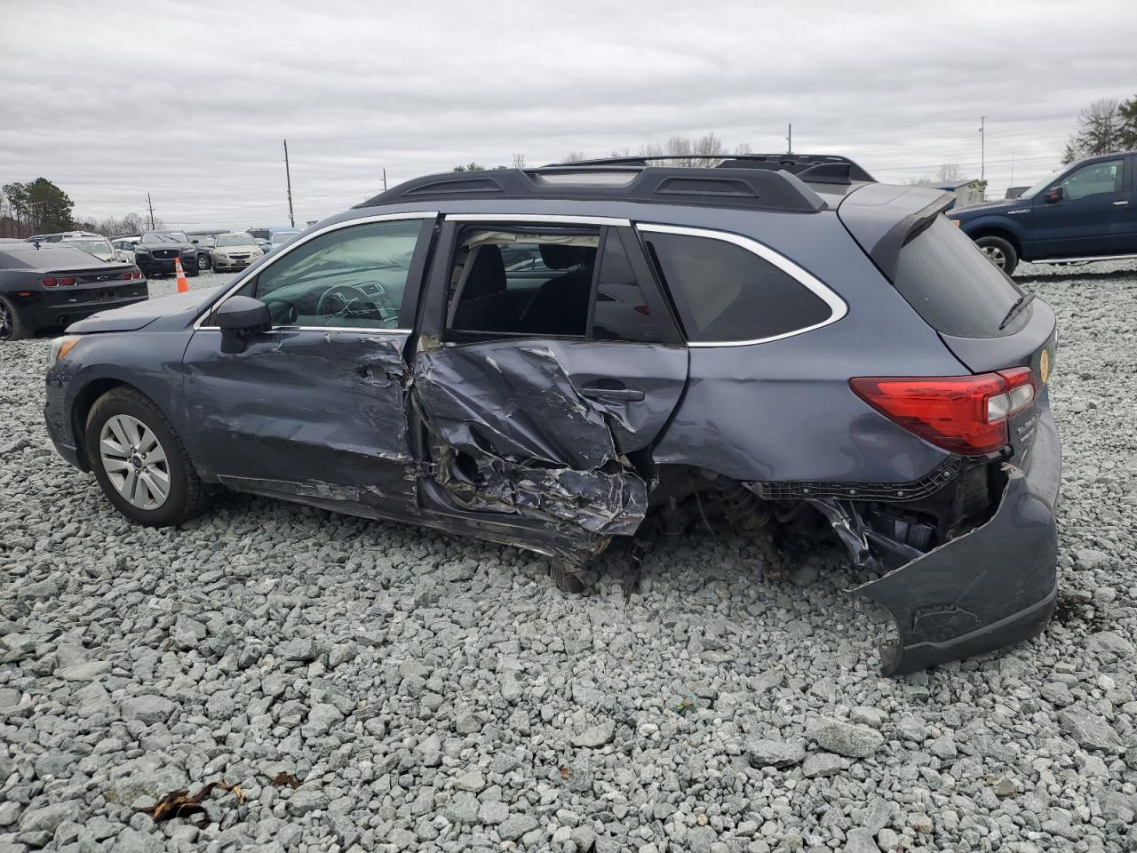 2016 Subaru Outback VIN 4S4BSADC1G3241275 Copart auction photo, rear end / side damage thumbnail 2