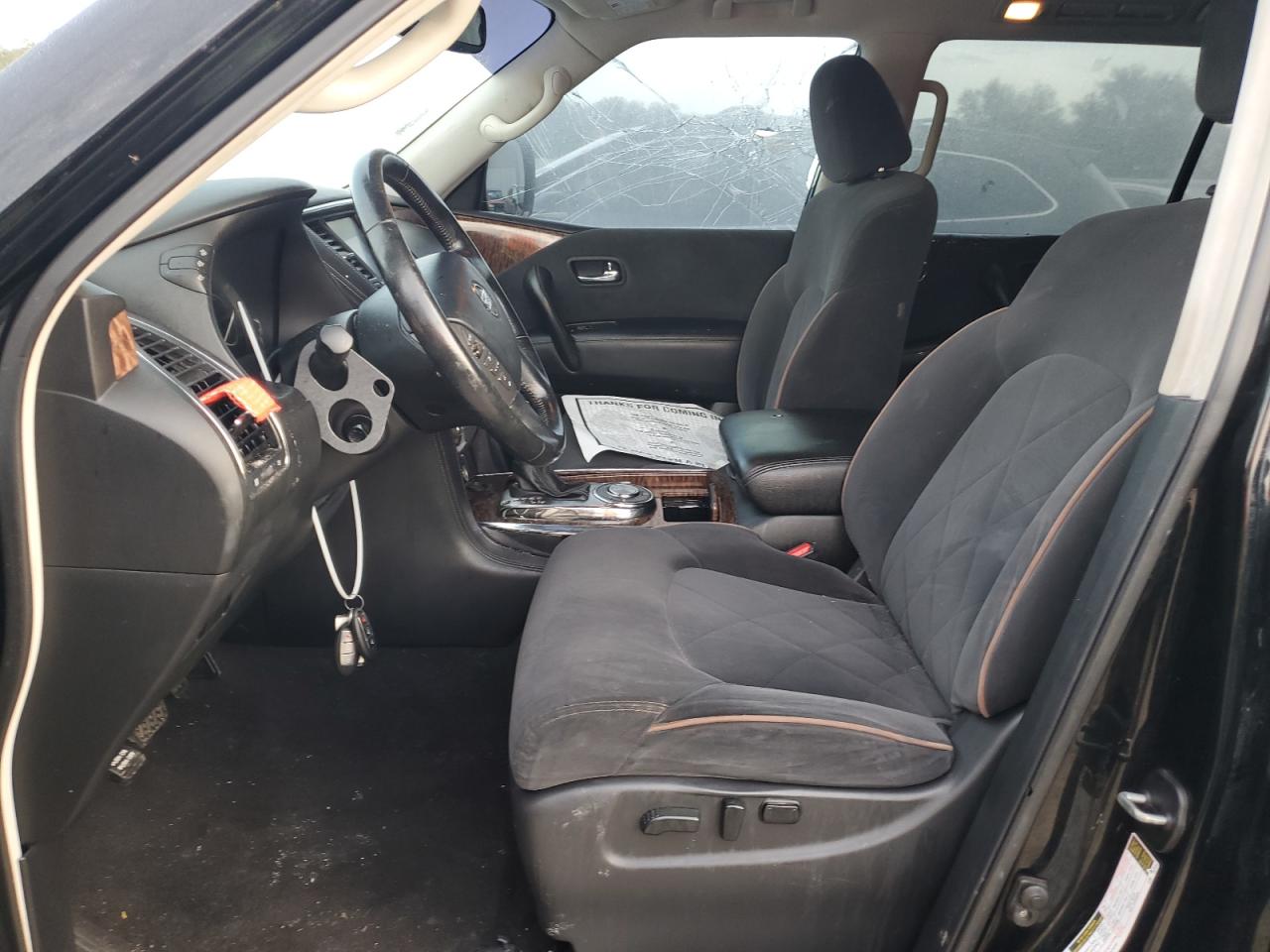 2018 Nissan Armada VIN JN8AY2ND3J9059629 Copart auction photo, normal wear / front end damage thumbnail 7