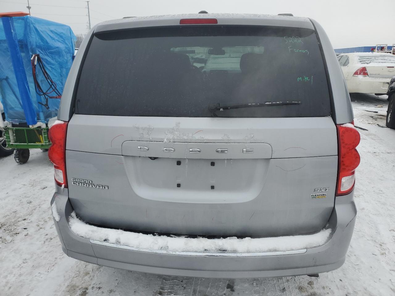 2019 Dodge Caravan VIN 2C4RDGCG8KR743303 Copart auction photo, front end damage thumbnail 6