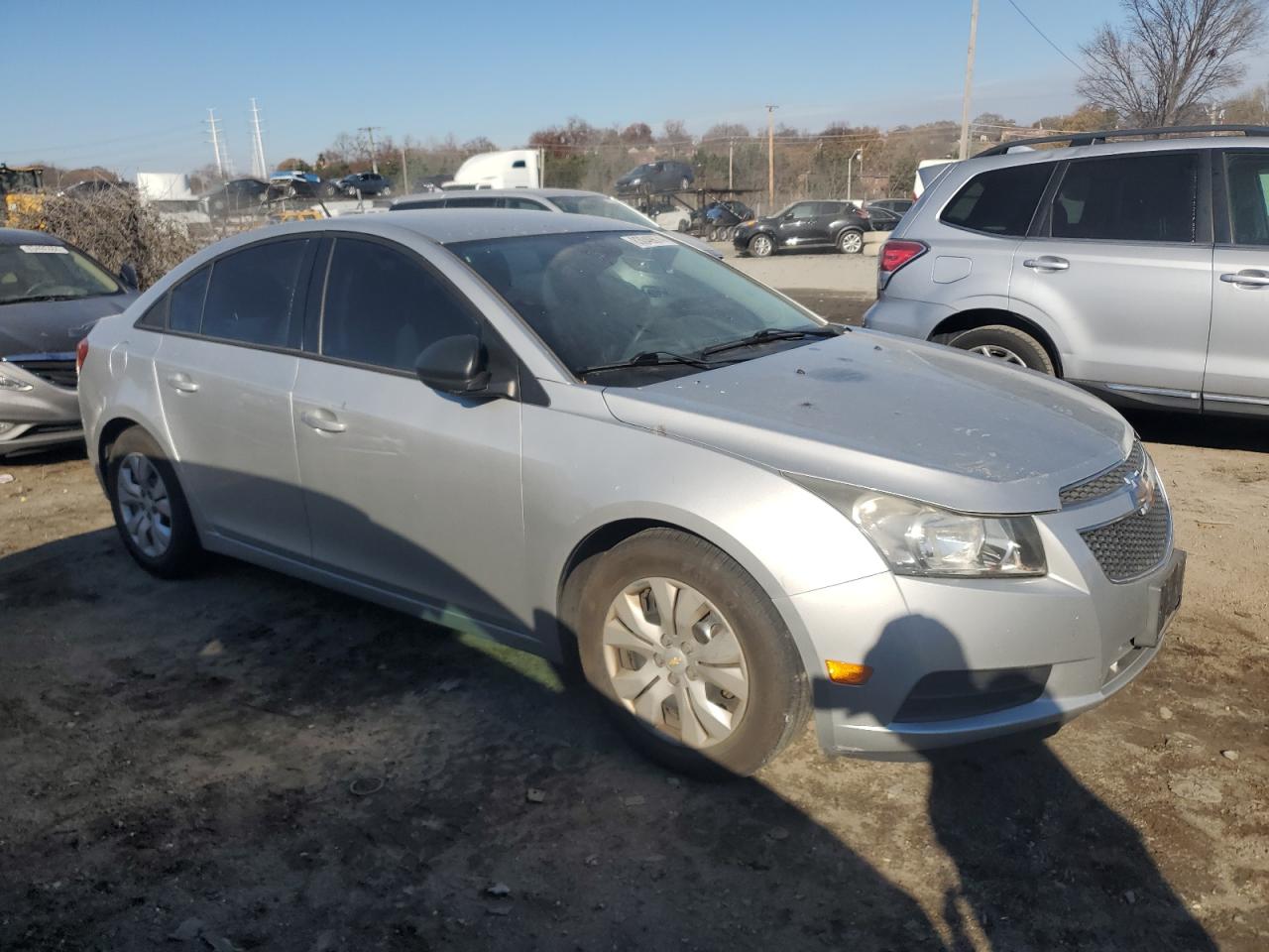 2013 Chevrolet Cruze VIN 1G1PA5SH9D7320211 Copart auction photo, minor dent/scratches damage thumbnail 4