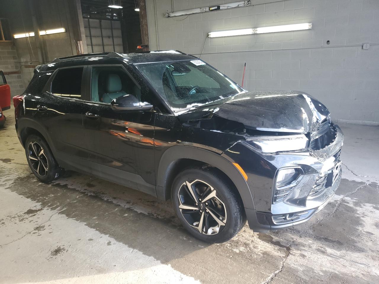2022 Chevrolet TrailBlazer VIN KL79MTSL5NB079579 Copart auction photo, front end damage thumbnail 4