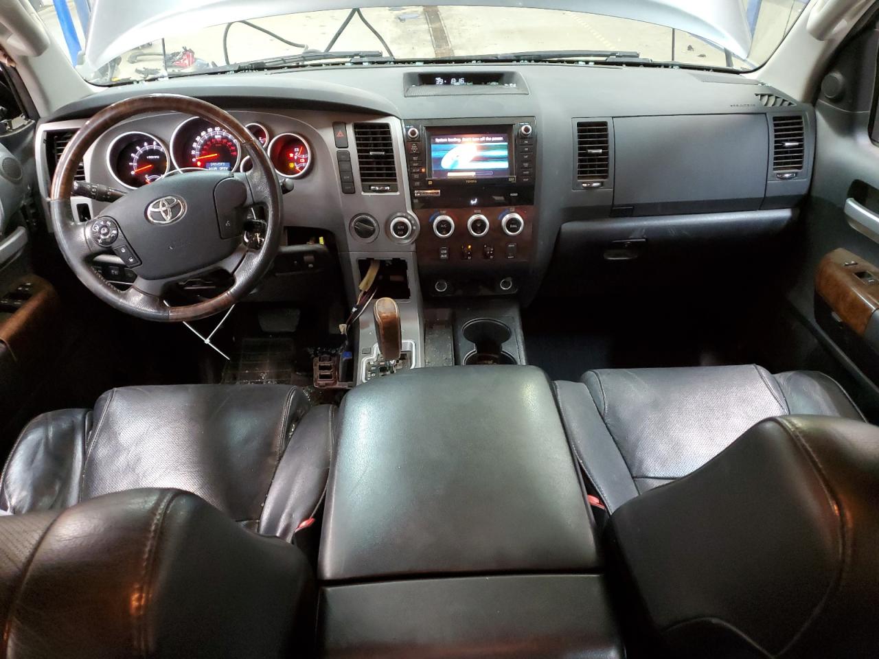 2012 Toyota Tundra VIN 5TFHY5F19CX230818 Copart auction photo, side damage thumbnail 8