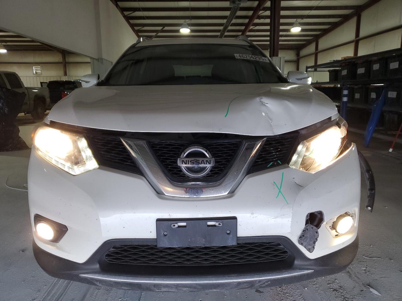 2015 Nissan Rogue VIN 5N1AT2MTXFC795217 Copart auction photo, front end / side damage thumbnail 5