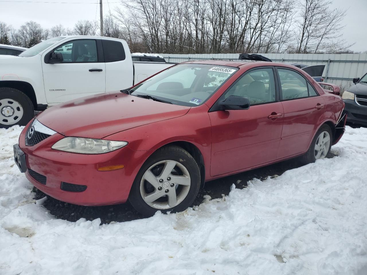 2004 Mazda 6 VIN 1YVFP80C445N14872