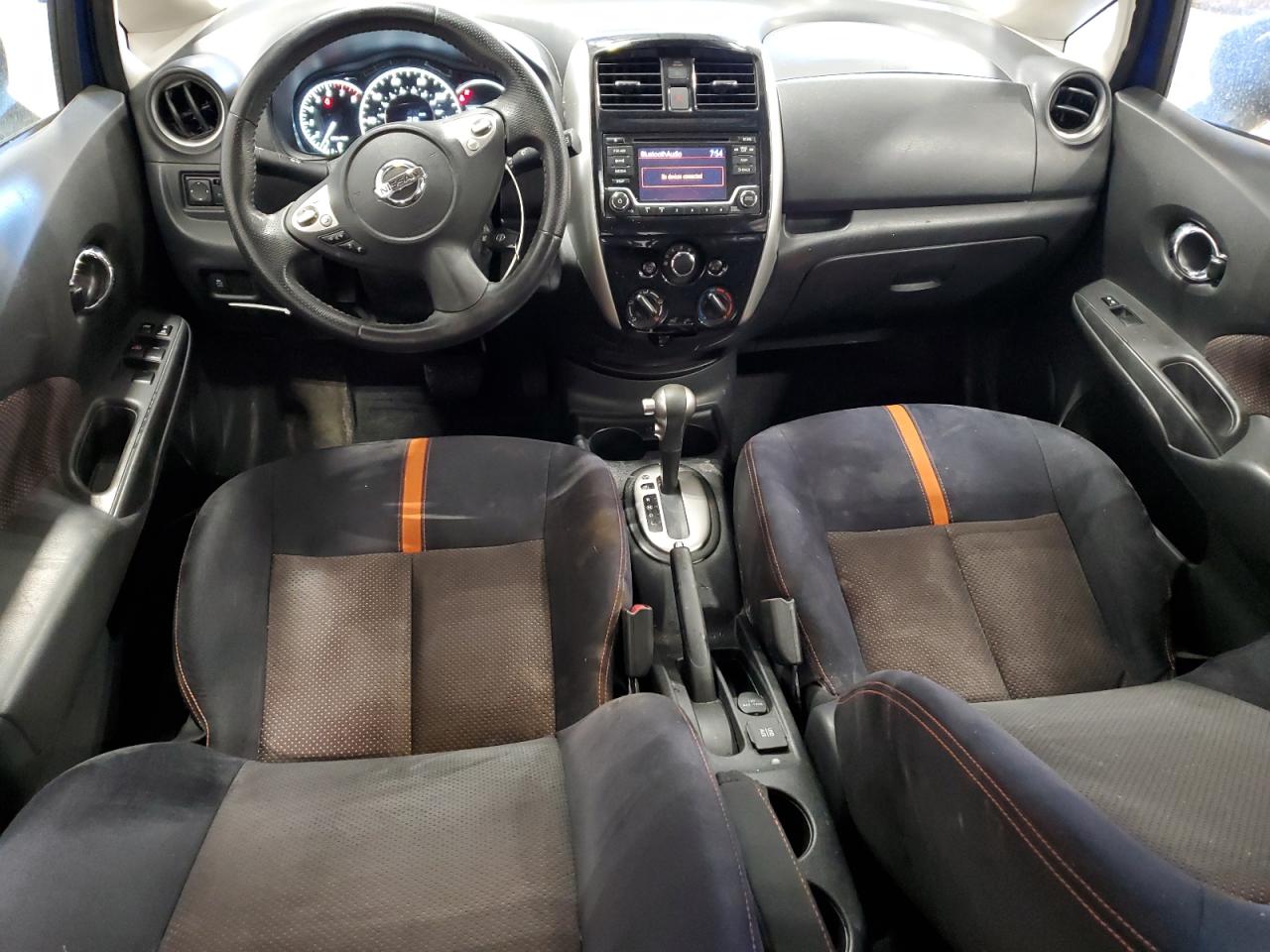 2015 Nissan Versa VIN 3N1CE2CPXFL430748 Copart auction photo, front end / side damage thumbnail 8