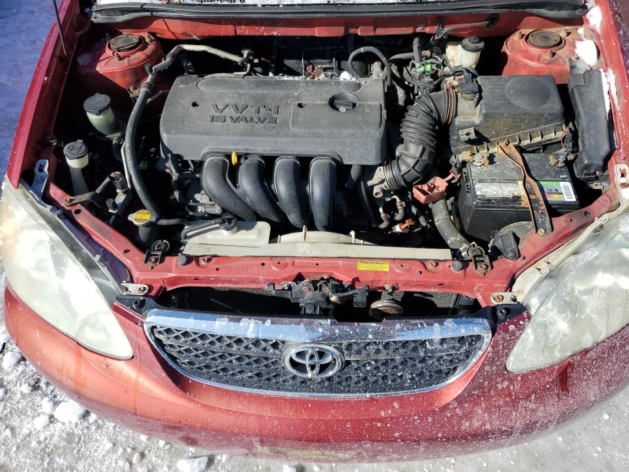 2005 Toyota Corolla VIN 2T1BR32E65C369693 Copart auction photo, minor dent/scratches damage thumbnail 12